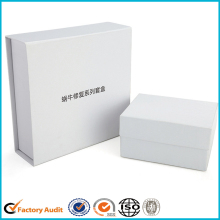 Magnetic Lid White Gift Boxes With Compartments