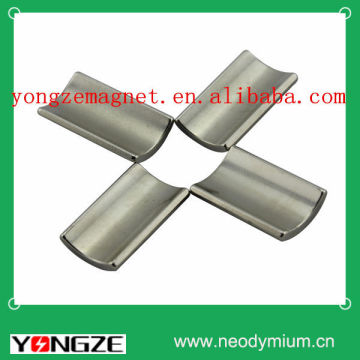 High Grade N52 Permanent NdFeB Arc Shape Magnetic