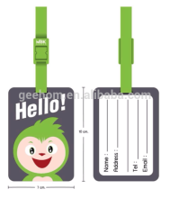 fancy promotional 3d hangtag