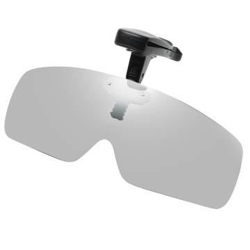Clip-On Sunglasses with Photochromic Polarized Lenses and Hat Visors: Ideal Protection for Fishing, Biking, Hiking, and Golfing