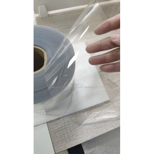 Transparent high-quality PLA sheet film roll