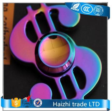 edc spinner us dollar symbol fidget spinner cool alloy finger toy hand spinner
