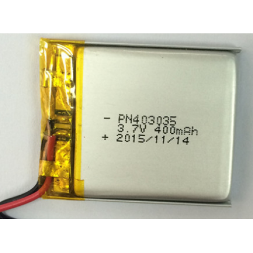 400mAh Lithium Ion Polymer Battery For Recorders (LP3X3T4)