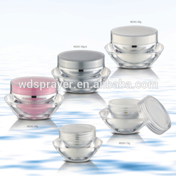 wholesale products clear square cream jar