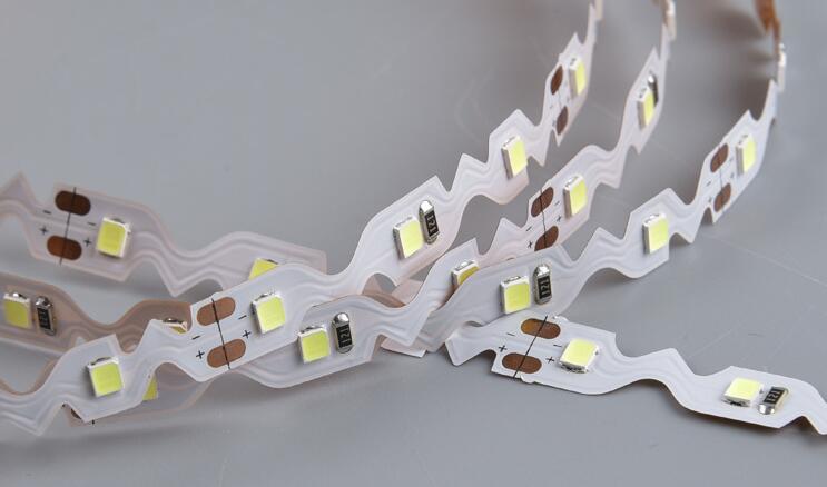 NW WW S shape SMD2835 LED strip