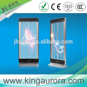 advertising transparent screen, shopping window screen display, hotel led display