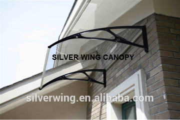 Aluminum awning parts canopy material bracket frame for outdoor canopy and balcony canopy