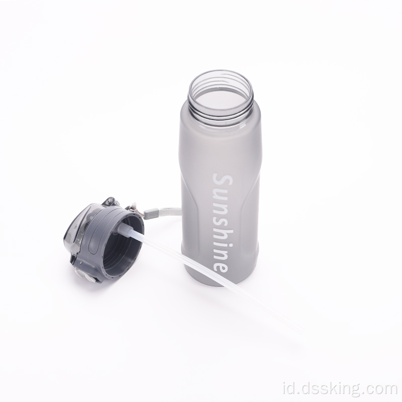 Air Olahraga Botol Air Modern BPA dengan lapisan plastik dapat disesuaikan