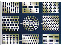 Perforated Steel Perforated Galvanized Steel 