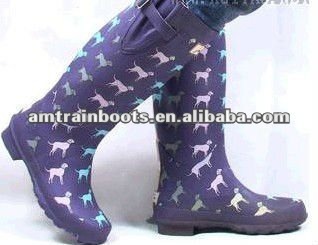 horse rubber rain boots