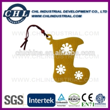 Promotion customized felt hanging decoration