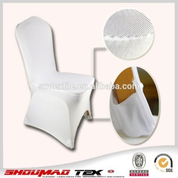 Four way spandex chair covers for plastic chairs