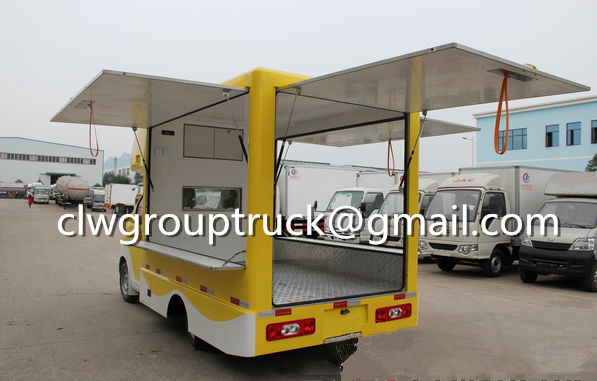 JAC Gasoline / NGBi-Fuel Mobile Vending Vehicle