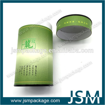 Empty cardboard cans for tea packing