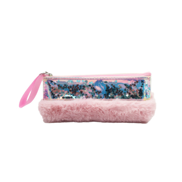 GLITTER PLUSH PENCIL CASE-0