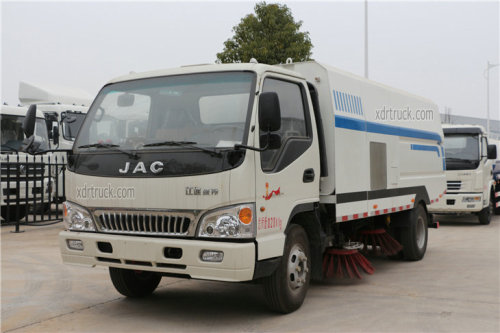 4CBM JAC Road Vacuum Cleaner Sweeper Truck Euro4