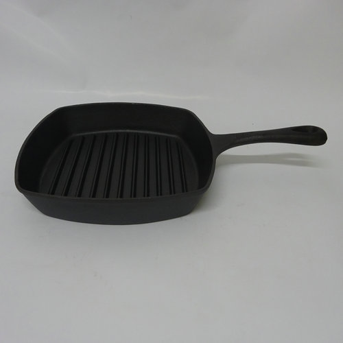 Besi pra-berpengalaman persegi wajan Fry Pan