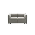 Padat Kontemporari Gray Fabrik Kontrak Sofa Double