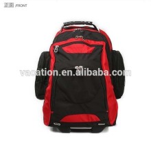 leisure laptop backpack with wheels