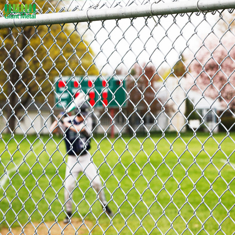 black chain link fence