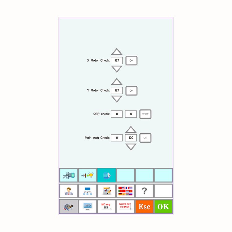 TE510A Embroidery Software operating system