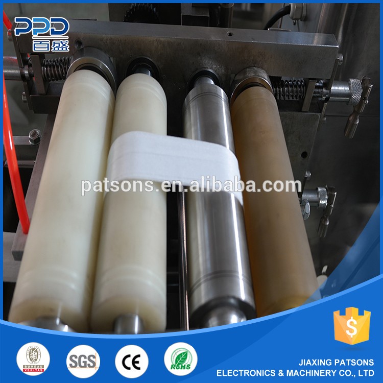 Factory price automatic single wet wipe side sealing packing machine