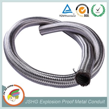 Galvanized metal flexible electric cable protection pipe