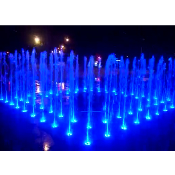 Water jet pump floor Music fountain