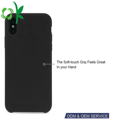 Capa de telefone impermeável de silicone universal de cor única