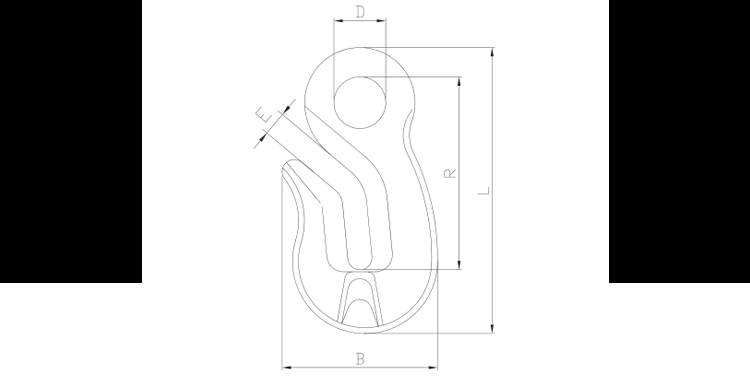 Deep Throat Eye Grab Hook for Lifting G80 Alloy Steel SLR-141 SLR Manufacturer and Exporter