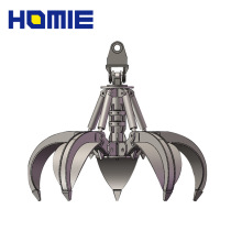 Scrap Material Handling Equipment Excavator Grapple