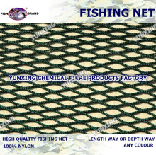 nylon knotless(raschel) fishing net fabric 3/8"