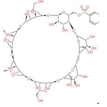 मोनो- (6-पी-टोलुनेसेल्फोनील)-od-cyclodextrin CAS: 67217-55-4