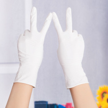 Puderfreie nitrile Handschuhe nicht sterile Nitrilhandschuhe