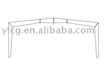 Cross-section steel beam