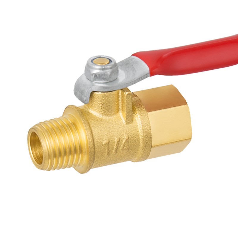 High quality 1/4 inch brass copper valve air gas price