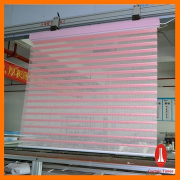 Colorful shangri-la sheer roller blinds/manual operate shangri-la blinds