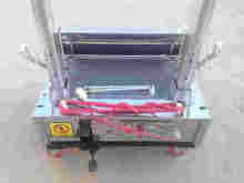 Plastering machine