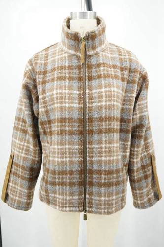 100%Polyester Tweeds 400G Ladies Jacket