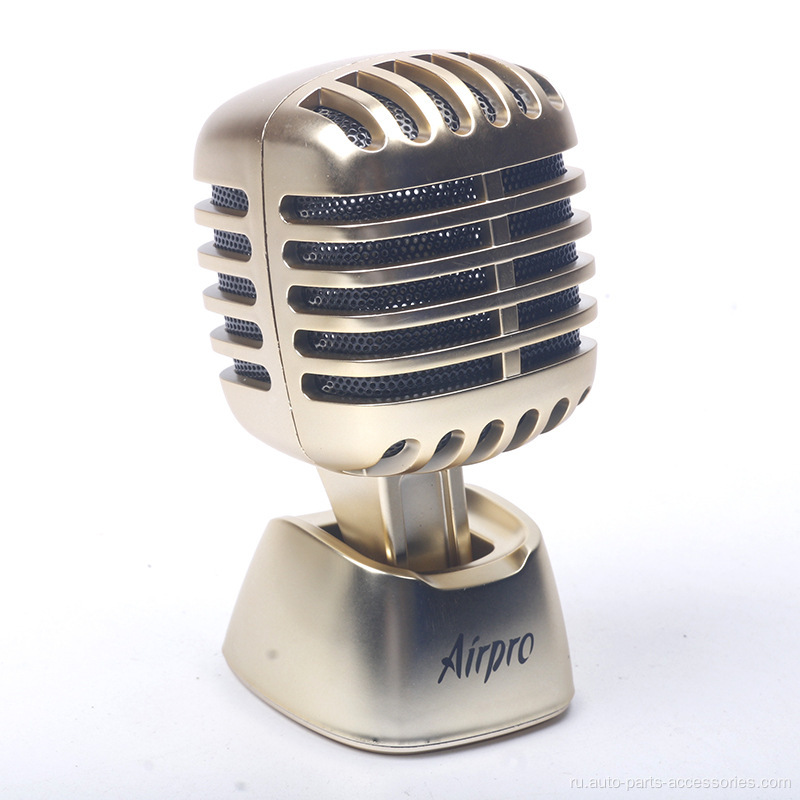 Персонализированный микрофон автомобильный воздух аромат индивидуальный хип -хоп