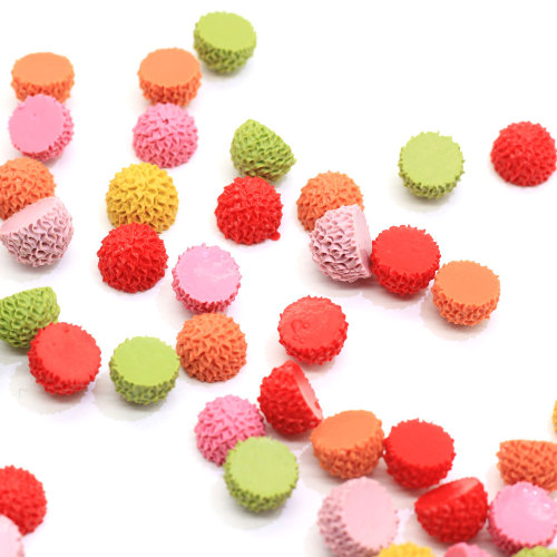 Kawaii Little Wool-like Ball Flatback Harze Handmade Craft Decor Cabochon DIY Spielzeug Dekoration Charms Spacer