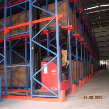 Heavy Duty Warehouse Steel Storage Customized Size Drive In Rack