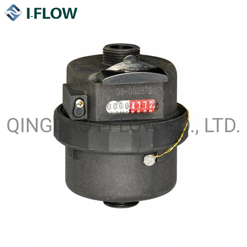 Rotary Piston Volumetric Water Meter Plastic Material