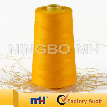 High tension polyester elastic thread