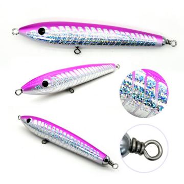 High Quality Pencil Wood Lures - 80g to 140g Trolling Topwater Stick Baits for Tuna