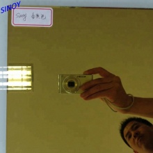 Tinted Glass Mirror For Table Top