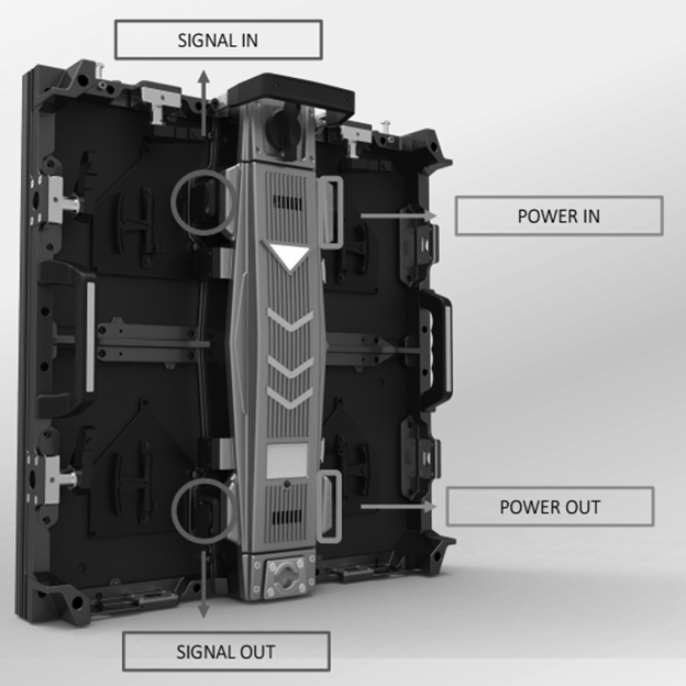 Schermo a led per interni ultra HD P1.875