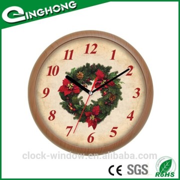 Accept custom hourly chime wall clock