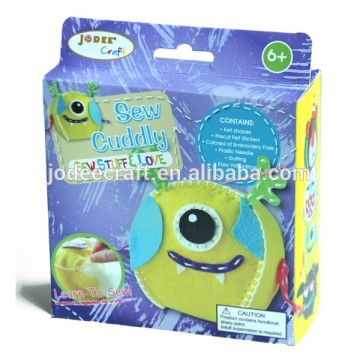 3D kids sewing craft projects