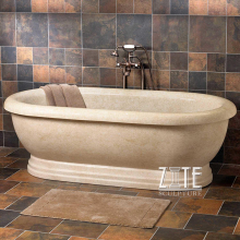 Wholesale Freestanding Oval stone bathtub